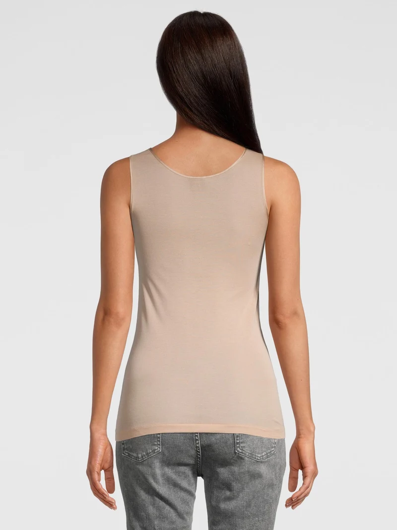 Tank-Top, Rundhals, FILOSCOZIA SATIN