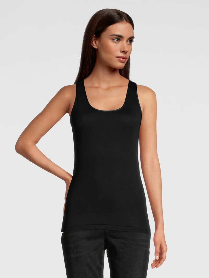 Tank-Top, Rundhals, FILOSCOZIA SATIN