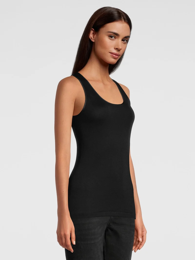 Tank-Top, Rundhals, FILOSCOZIA SATIN