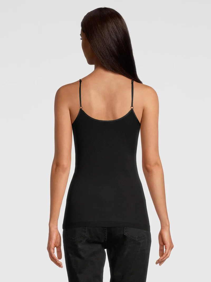 Spaghetti-Top, V-Neck, FILOSCOZIA SATIN