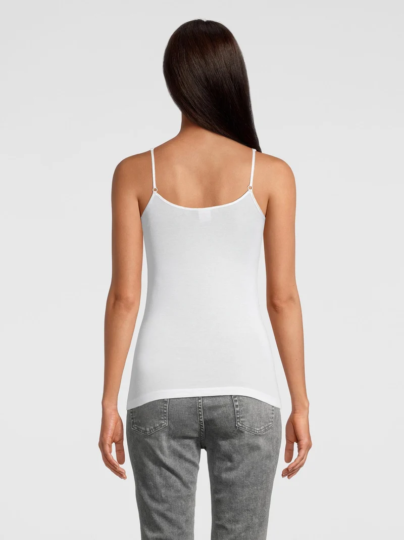 Spaghetti-Top, V-Neck, FILOSCOZIA SATIN