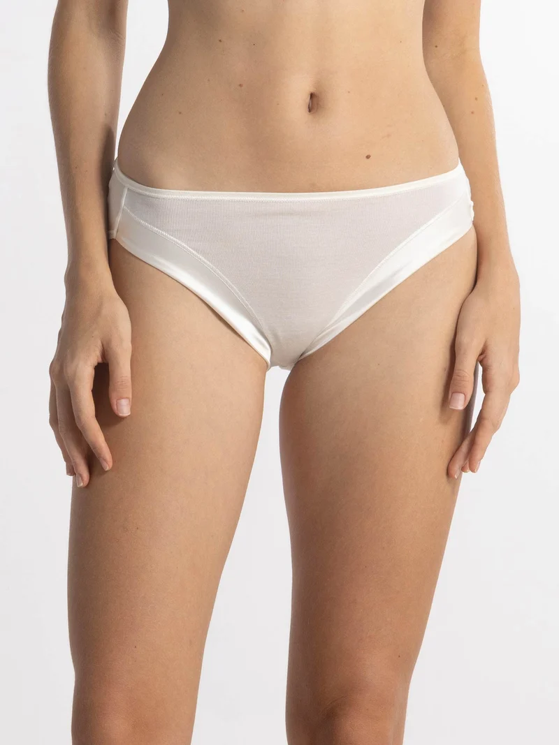 Slip mit breitem Satinbesatz, FILOSCOZIA SATIN EDGE