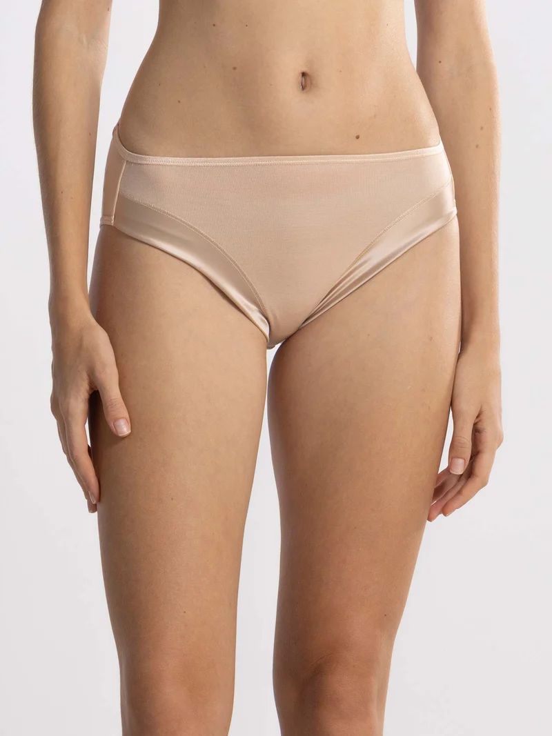 Slip mit breitem Satinbesatz, FILOSCOZIA SATIN EDGE