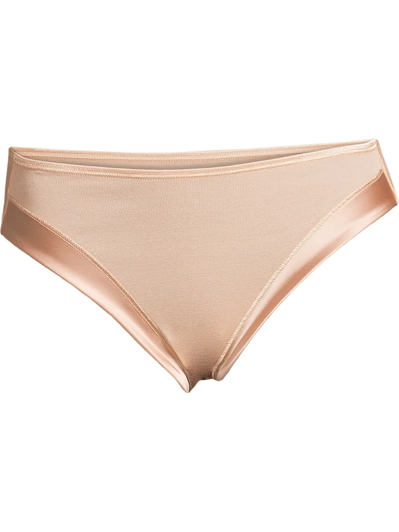 Slip mit breitem Satinbesatz, FILOSCOZIA SATIN EDGE