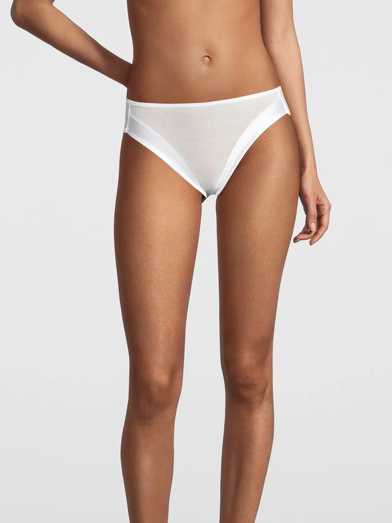 Slip mit breitem Satinbesatz, FILOSCOZIA SATIN EDGE