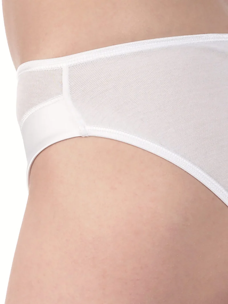 Slip mit breitem Satinbesatz, FILOSCOZIA SATIN EDGE