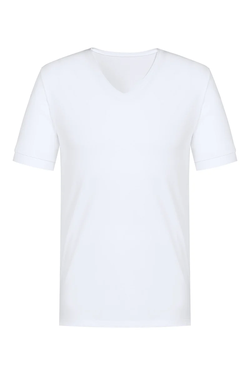 T-Shirt, V-Neck, COMFORT COTTON