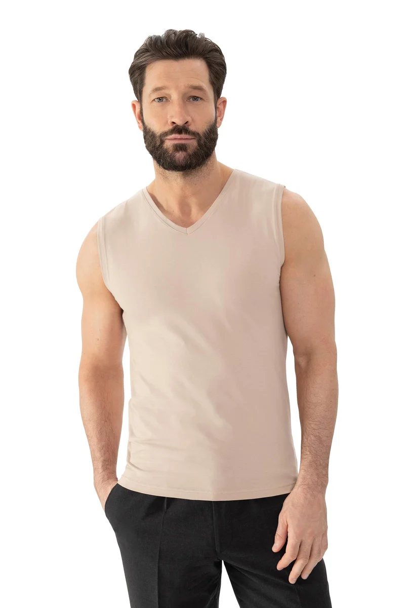 Muskel-Shirt, V-Neck, COMFORT COTTON