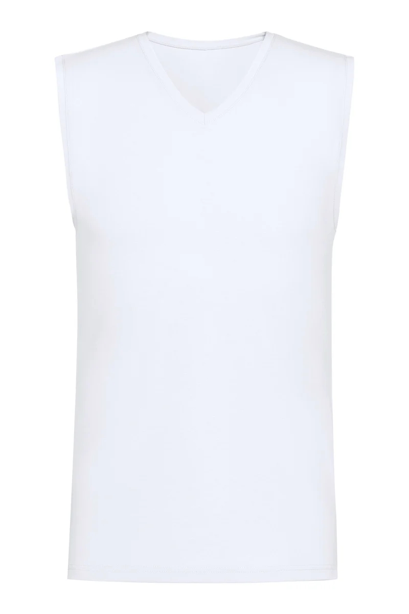 Muskel-Shirt, V-Neck, COMFORT COTTON