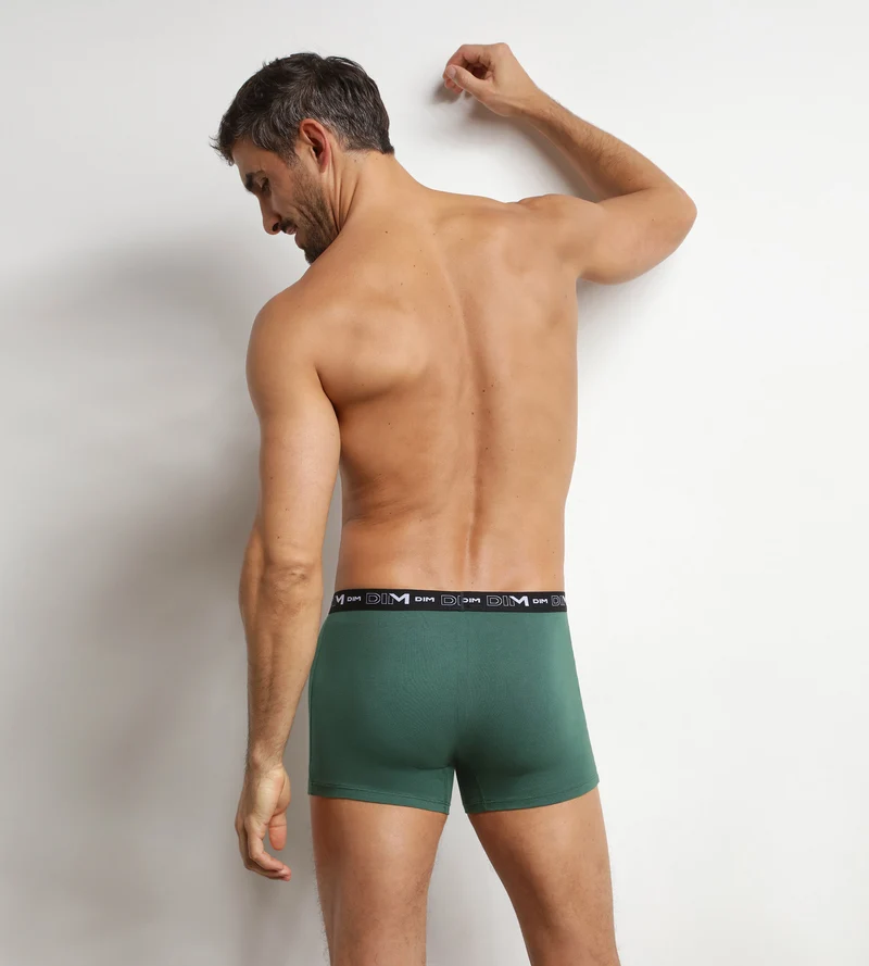 3er-Pack Boxershorts für Herren Vert Nébuleuse Dim Coton Stretch