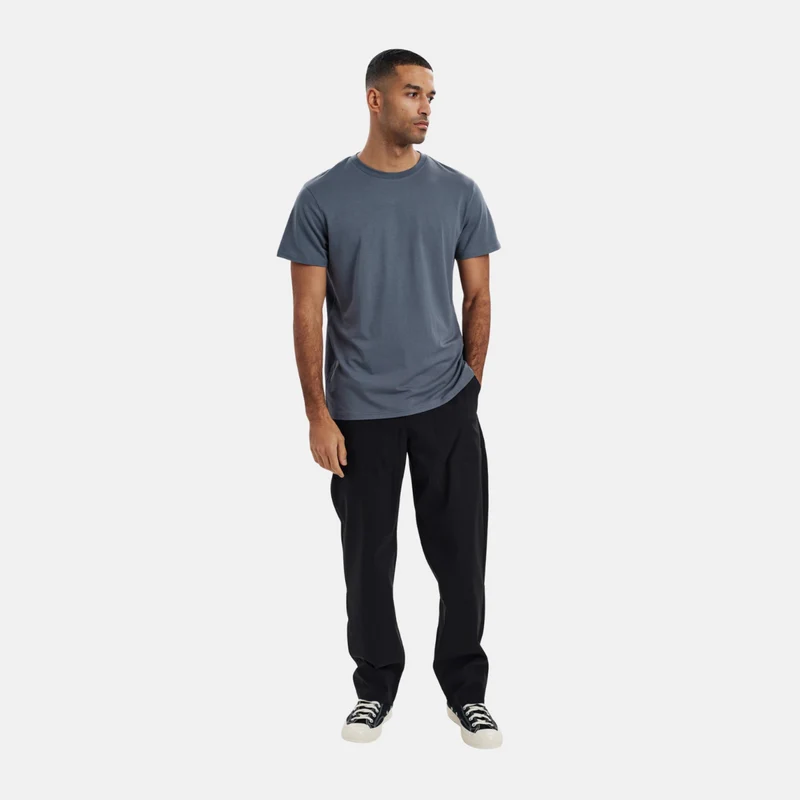 Graues Bambus-T-Shirt
