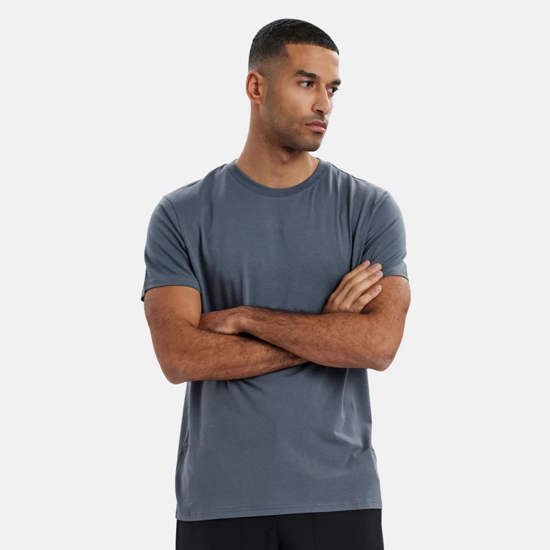 Graues Bambus-T-Shirt