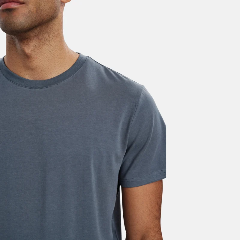 Graues Bambus-T-Shirt