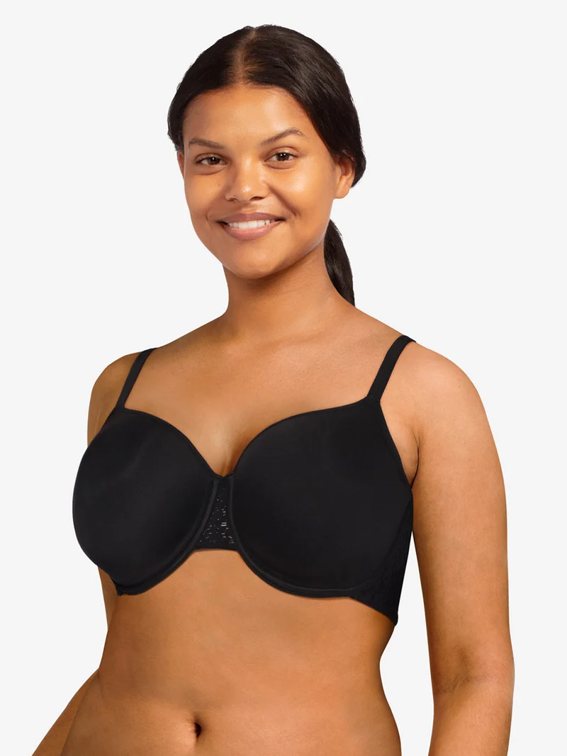 Chantelle Easyfeel – Norah sehr bedeckender Spacer-BH in Schwarz