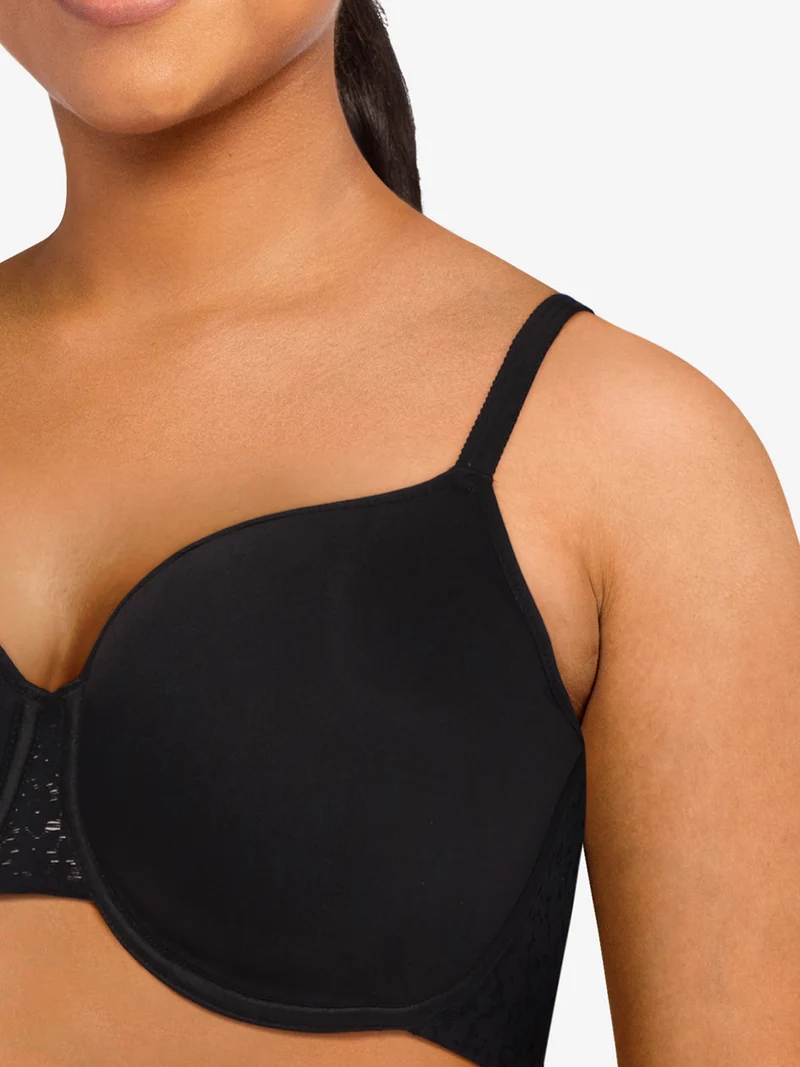 Chantelle Easyfeel – Norah sehr bedeckender Spacer-BH in Schwarz