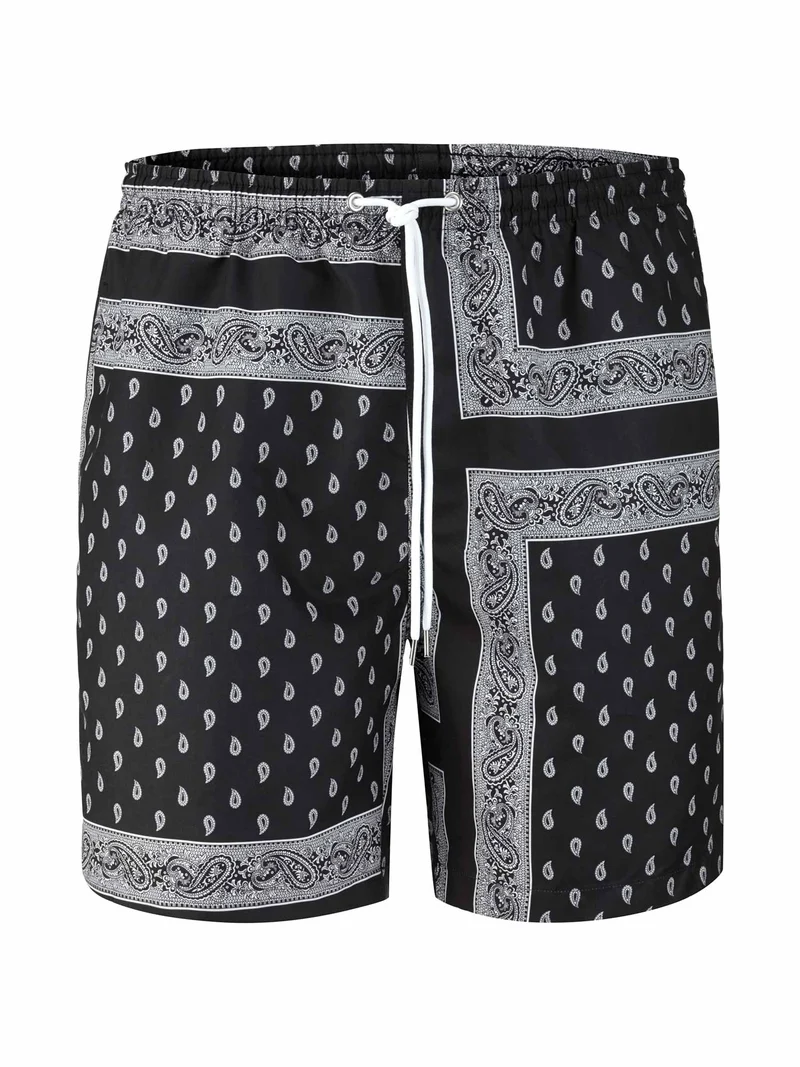 Badeshorts im Glarner-Tüechli-Style, SCHWINGER