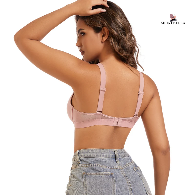 Meinebella™ Super Push-Up BH med djup urringning Extra Färger