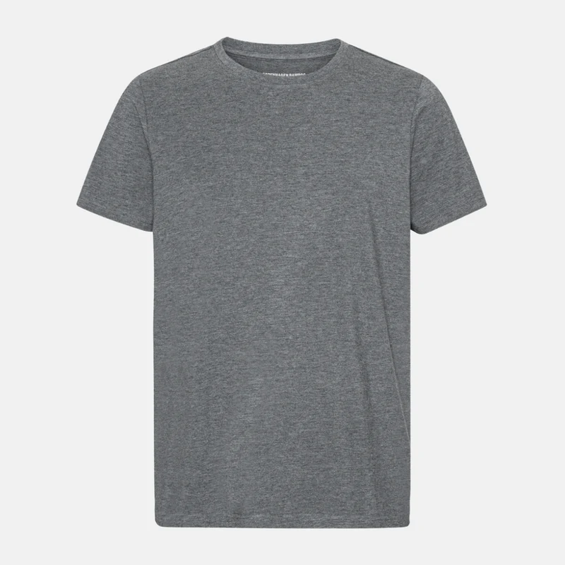 Graues Bambus-T-Shirt