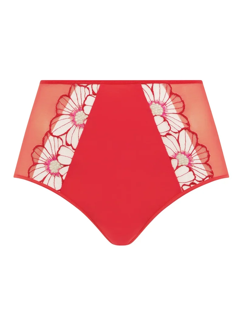 Chantelle – Üppiger, hochgeschnittener Slip mit auffälligem Blumenmuster