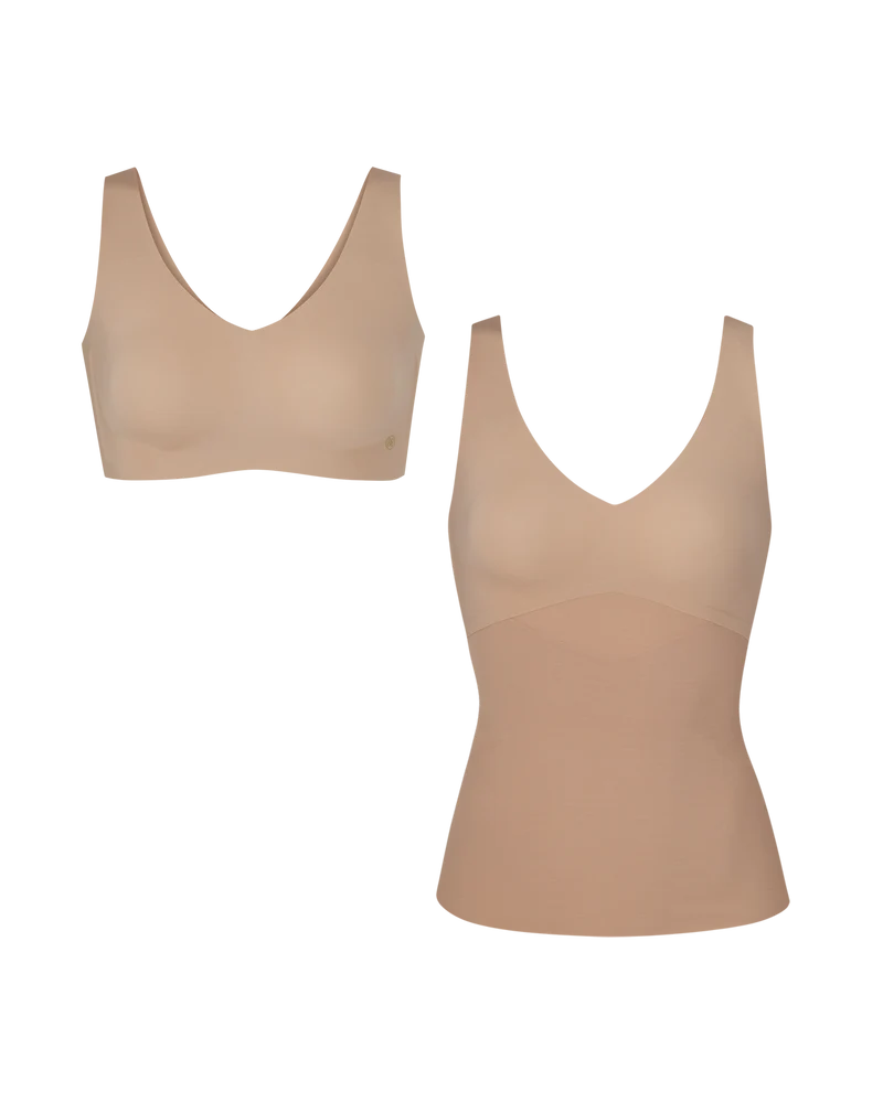 SoftForm Pullover Bra + LiftWear Tank Bundle