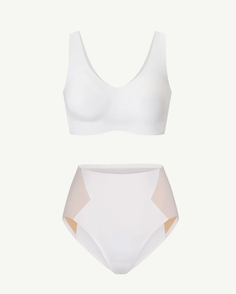 SoftForm Pullover Bra + CrossOver Brief Bundle