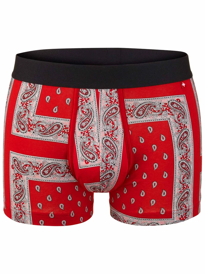 Boxer Pant im Glarner-Tüechli-Style, SCHWINGER