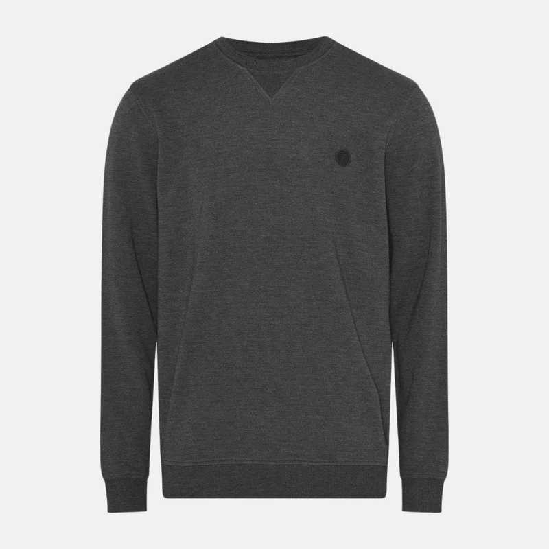 Dunkelgraues Sweatshirt aus Bambus