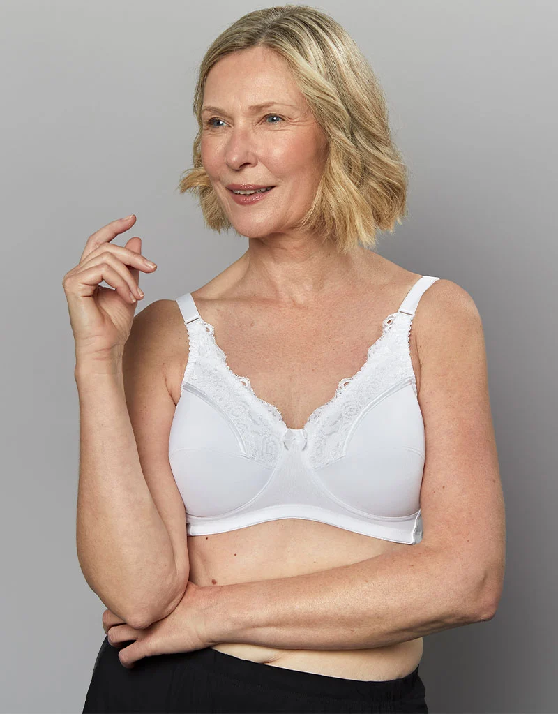 Royce Jasmine Non-Wired Full Cup Bra White