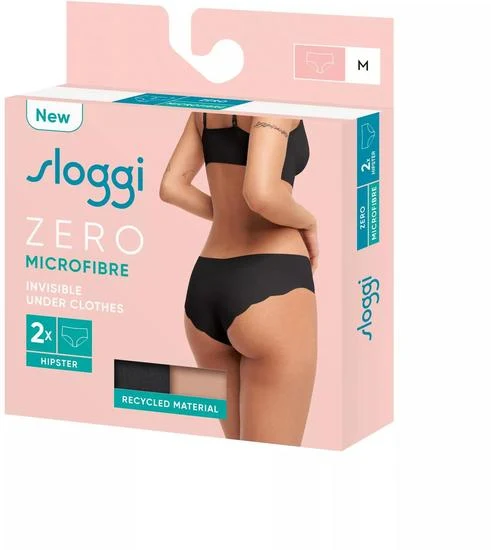Sloggi ZERO Microfibre 2.0 Hipster 2er Pack dark combination
