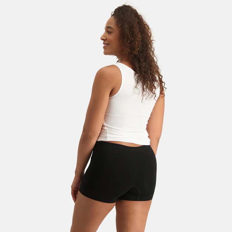 2er-Pack Schwarze Bambus-Boxershorts
