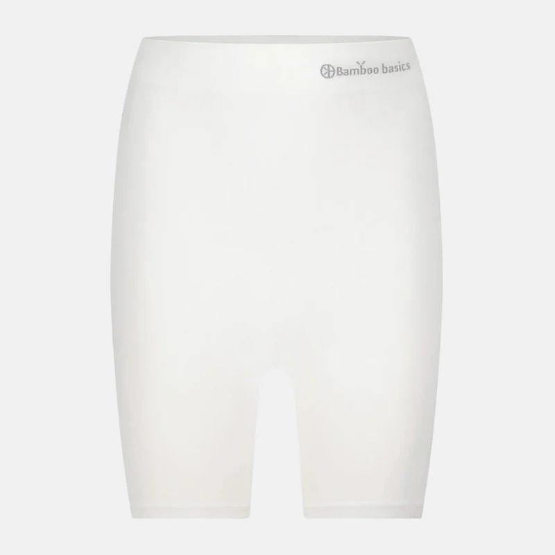 Weiße Innenshorts aus Bambus