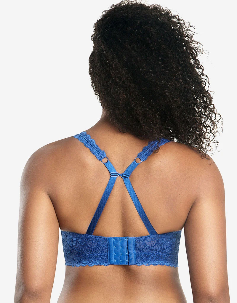 Parfait Adriana Lace Bralette Sapphire Blue