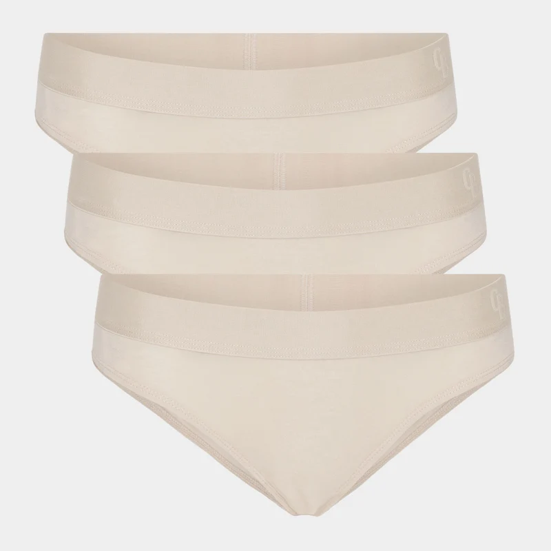 3er-Pack Bambus Tai Panty Creme