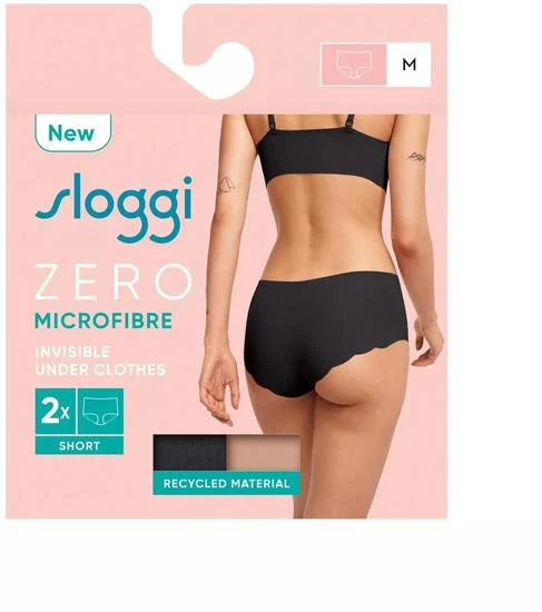 Sloggi ZERO Microfibre 2.0 Short 2er Pack dark combination