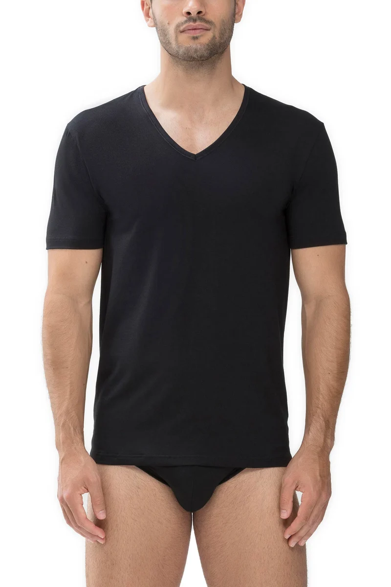 V-Neck-Shirt DRY COTTON, bis Grösse 4XL