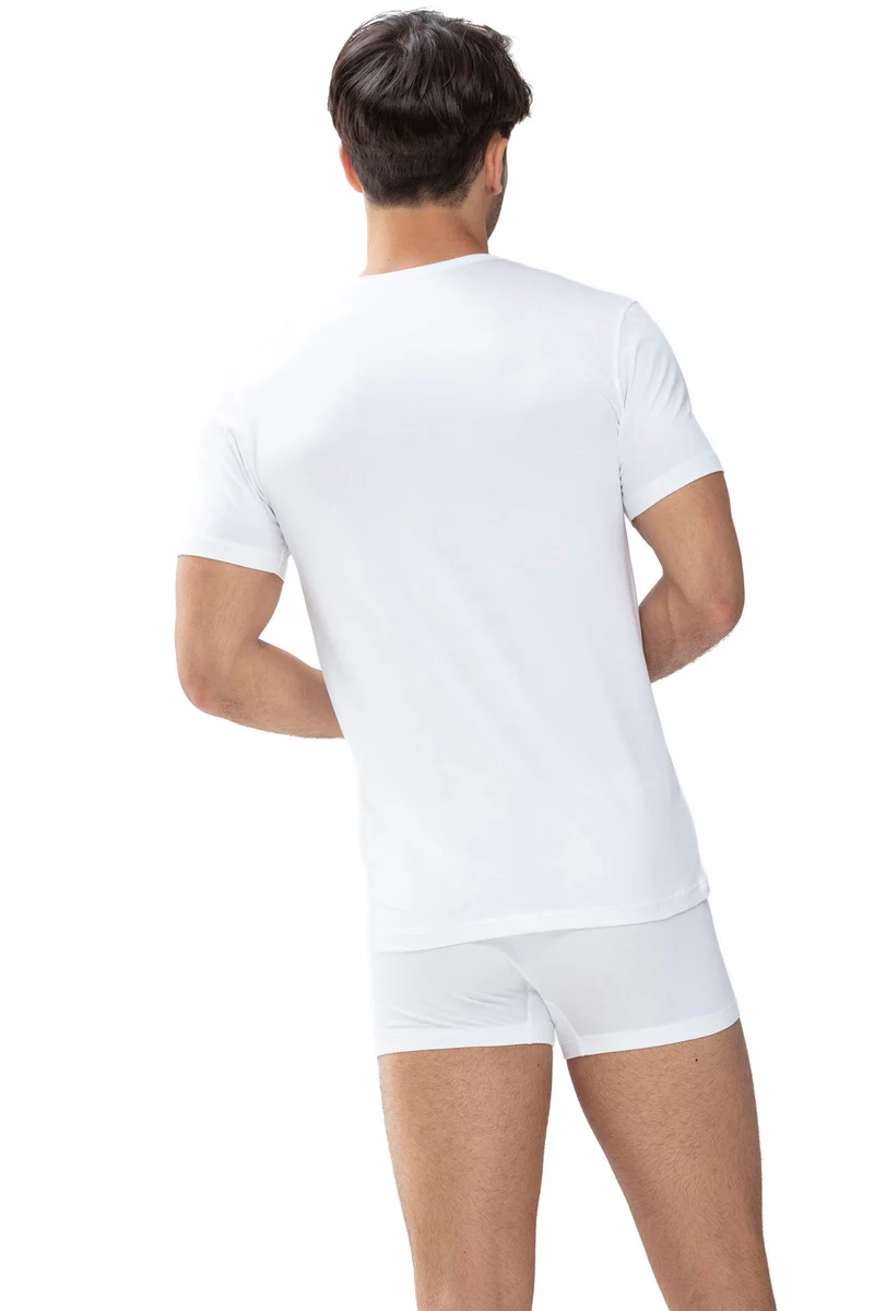 Crew-Neck Shirt DRY COTTON, in weiss bis 7XL