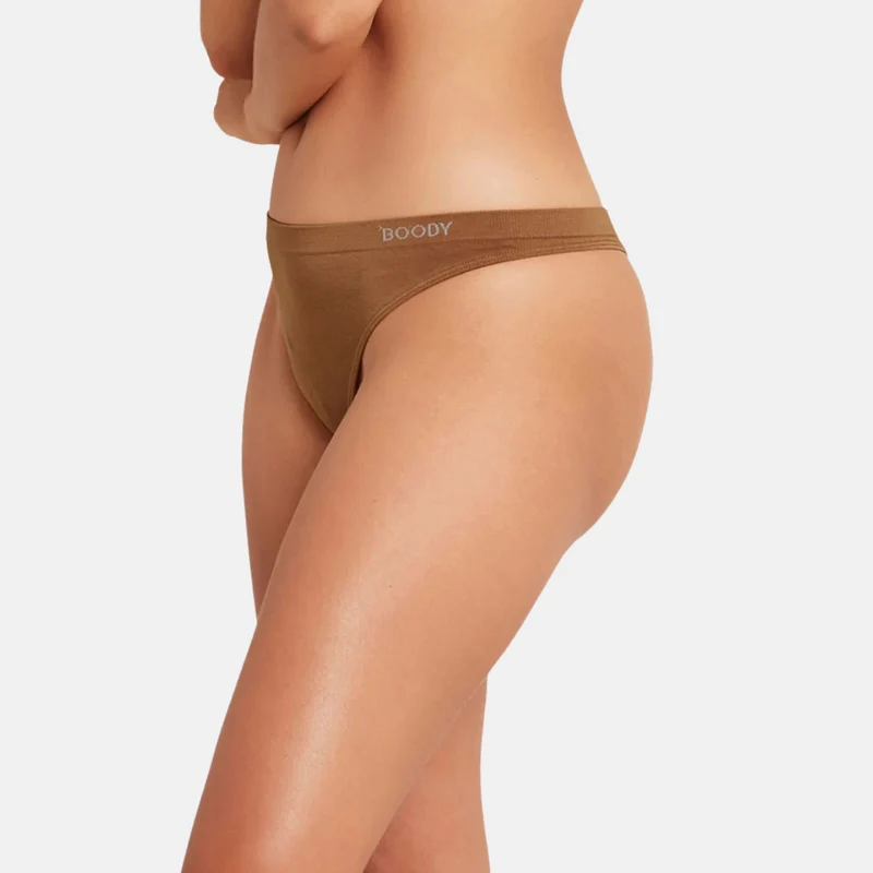 Tan Bambus G-String Panty