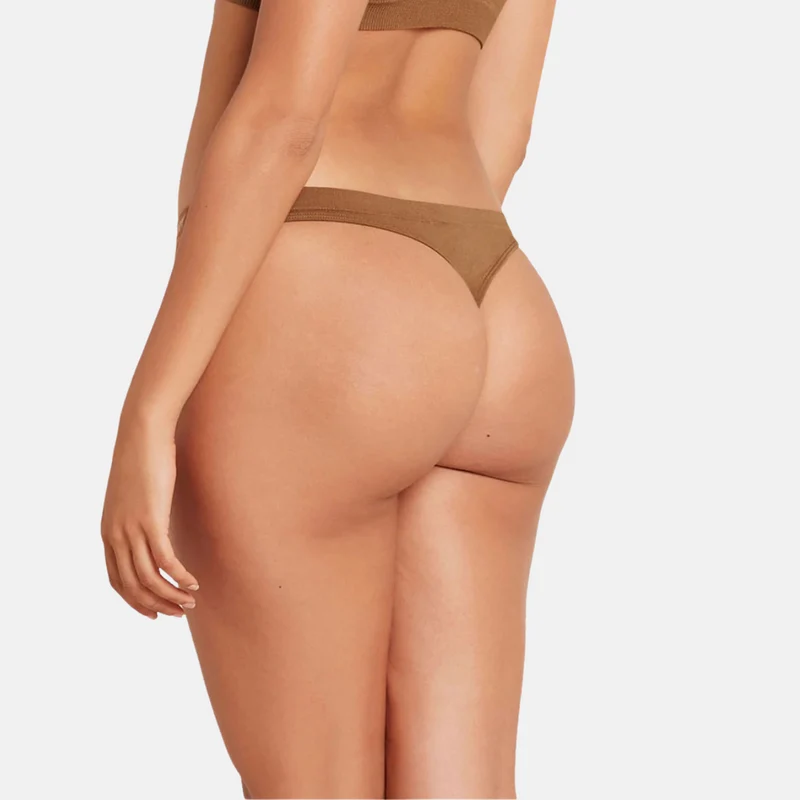 Tan Bambus G-String Panty