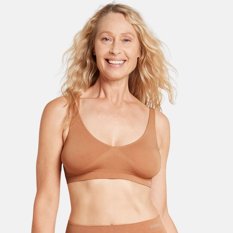 Bustier aus Bambus in Nude, ohne Bügel