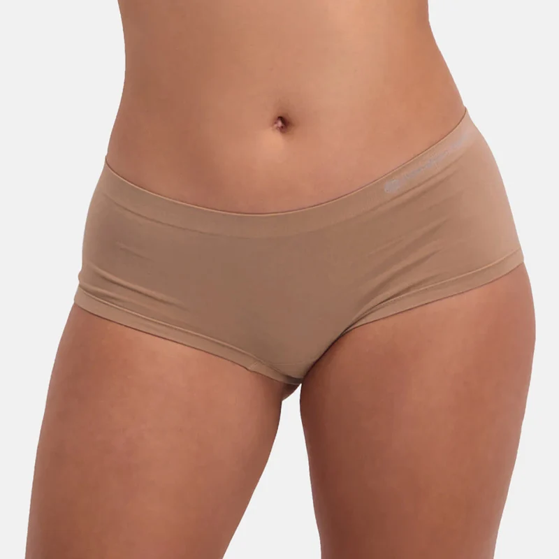 2er-Pack Tan Bambus-Hipster-Slips