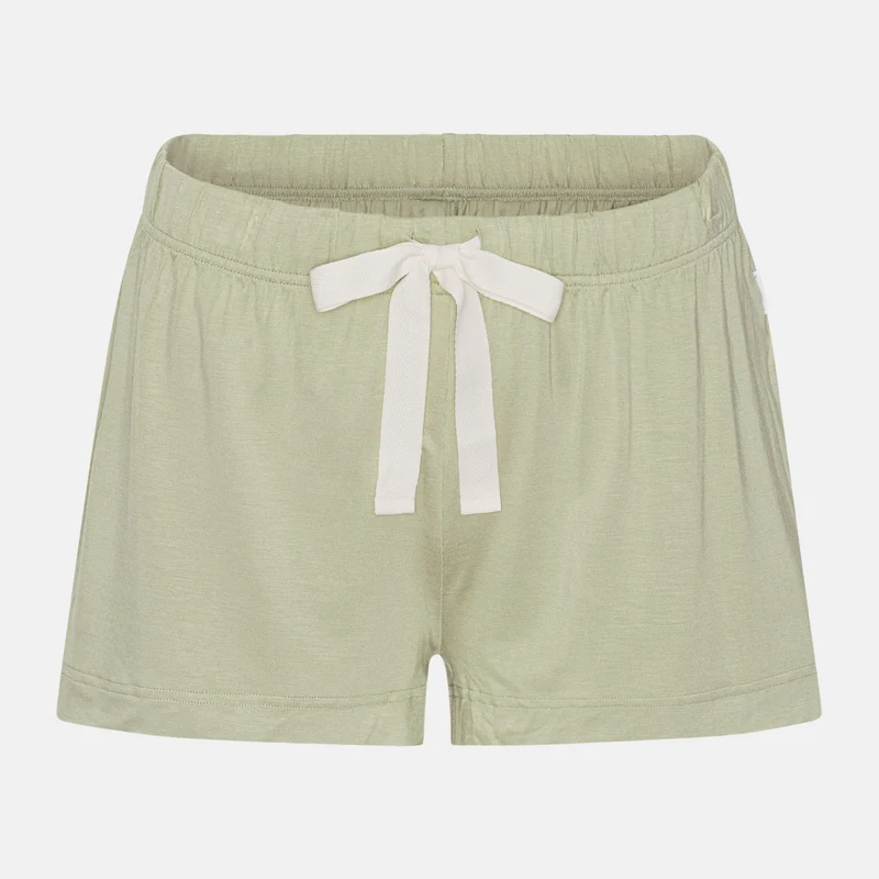 Grüne Bambus-Nachtshorts