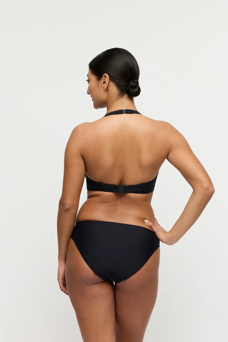 UVITA schwarz Unterlegtes Bikini-Top tief.