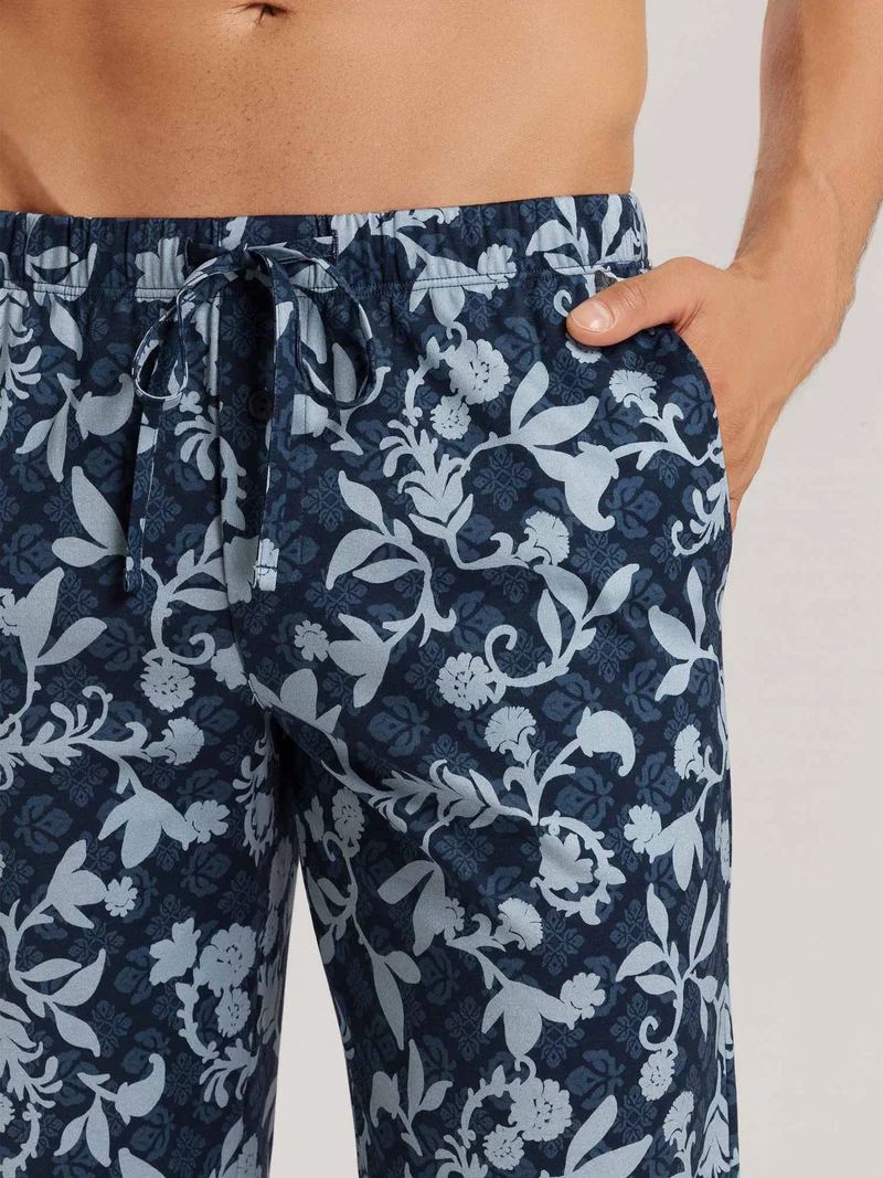 Pants Long NIGHT & DAY in Sommerfarbe night blue tiles