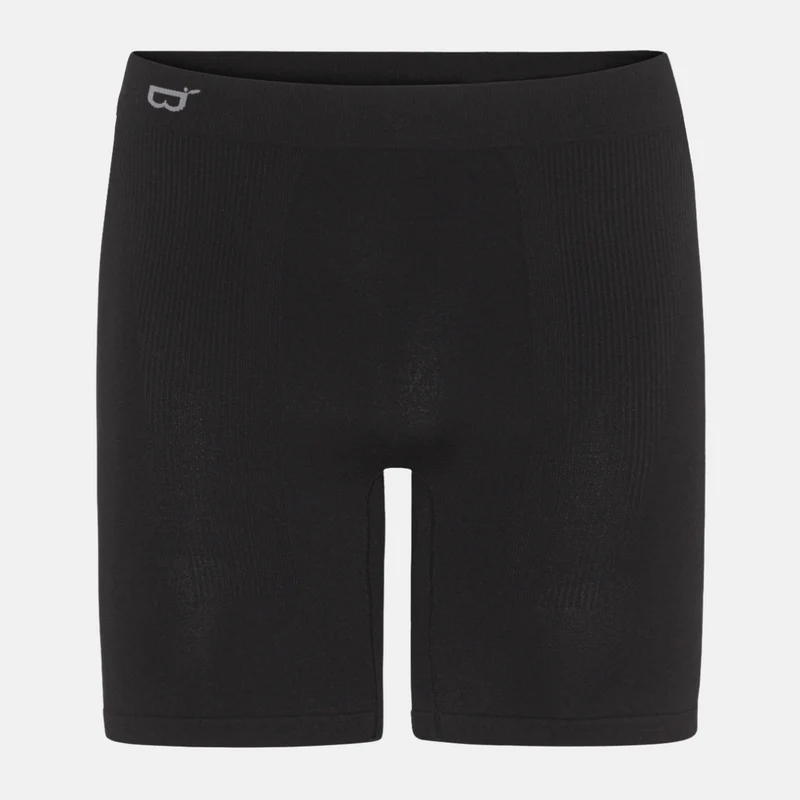 Schwarze Bambusunterhosen mit langen Beinen