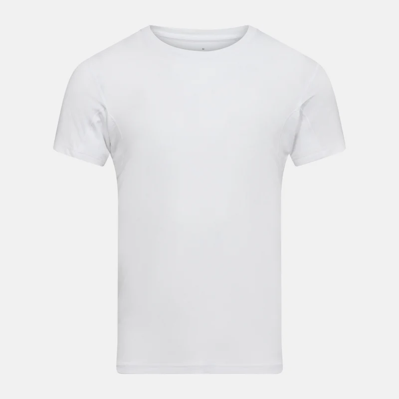 Weißes Bambus-Anti-Schweiß-T-Shirt