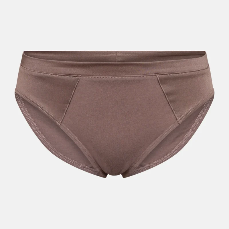 Bambus-Tai-Höschen in Taupe