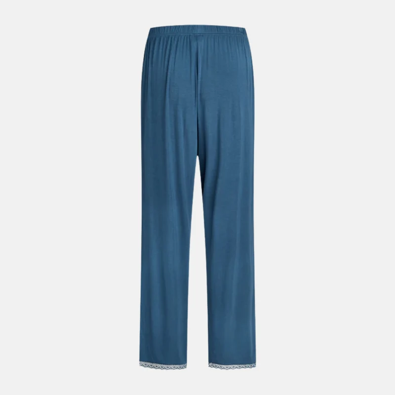 Blaue Bambus-Nachthose