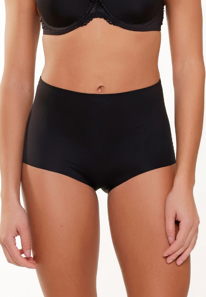 LingaDore 1400HWB-1 2er-Pack Taillenslips Schwarz