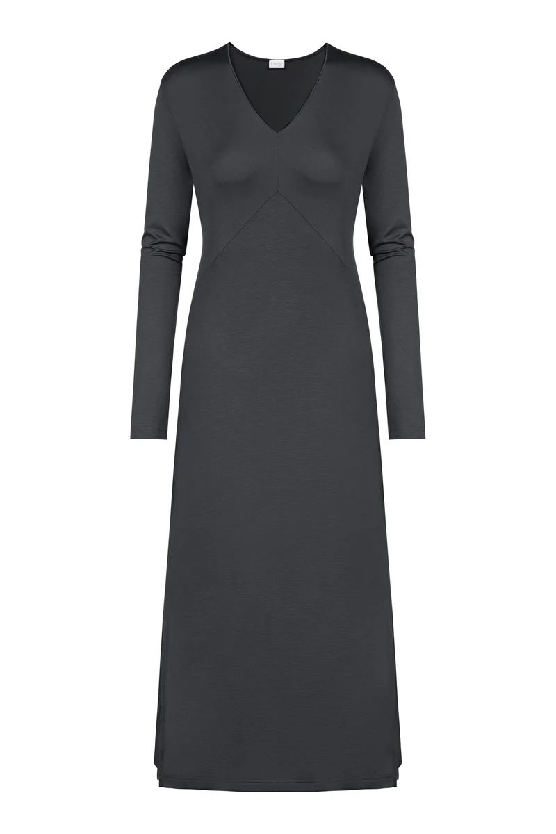 Nachthemd, langarm, Länge 120cm, PURE CHIC