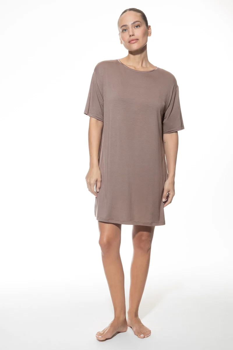 Bigshirt, kurzarm, Länge 84cm, PURE CHIC